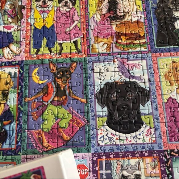 Jigsaw Puzzle Dandy Dogs 1000 Piece - Picture 7 of 10
